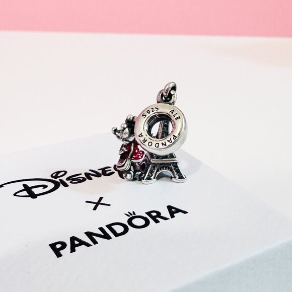Authentic Pandora Disney Paris Eiffel Tower & Minnie Mouse Charm - Picture 4 of 12